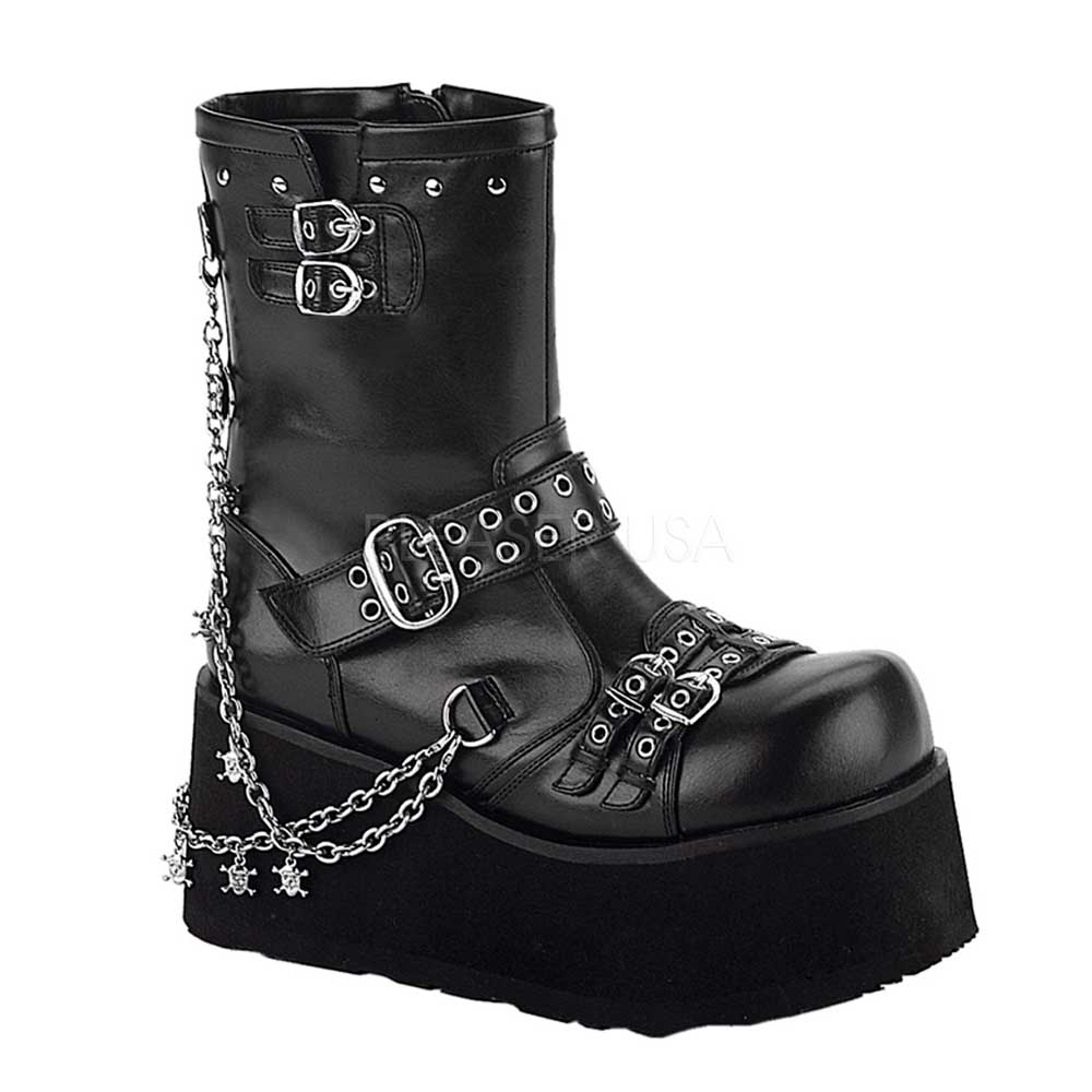 Clash-430 zwart mat- gothic metal platea Clash-430 zwart mat- gothic metal platea