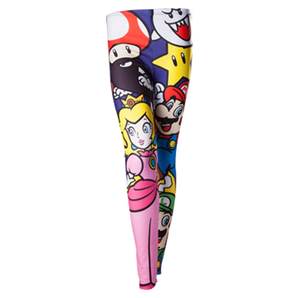 Super Mario all over print karakters leg Super Mario all over print karakters leg