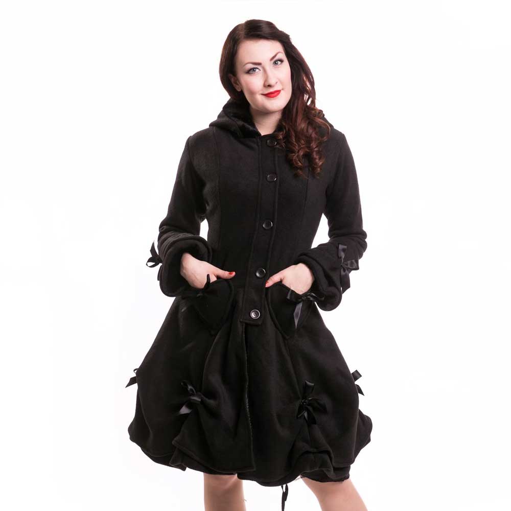 Alice coat winter jas dames zwart - Goth Alice coat winter jas dames zwart - Goth