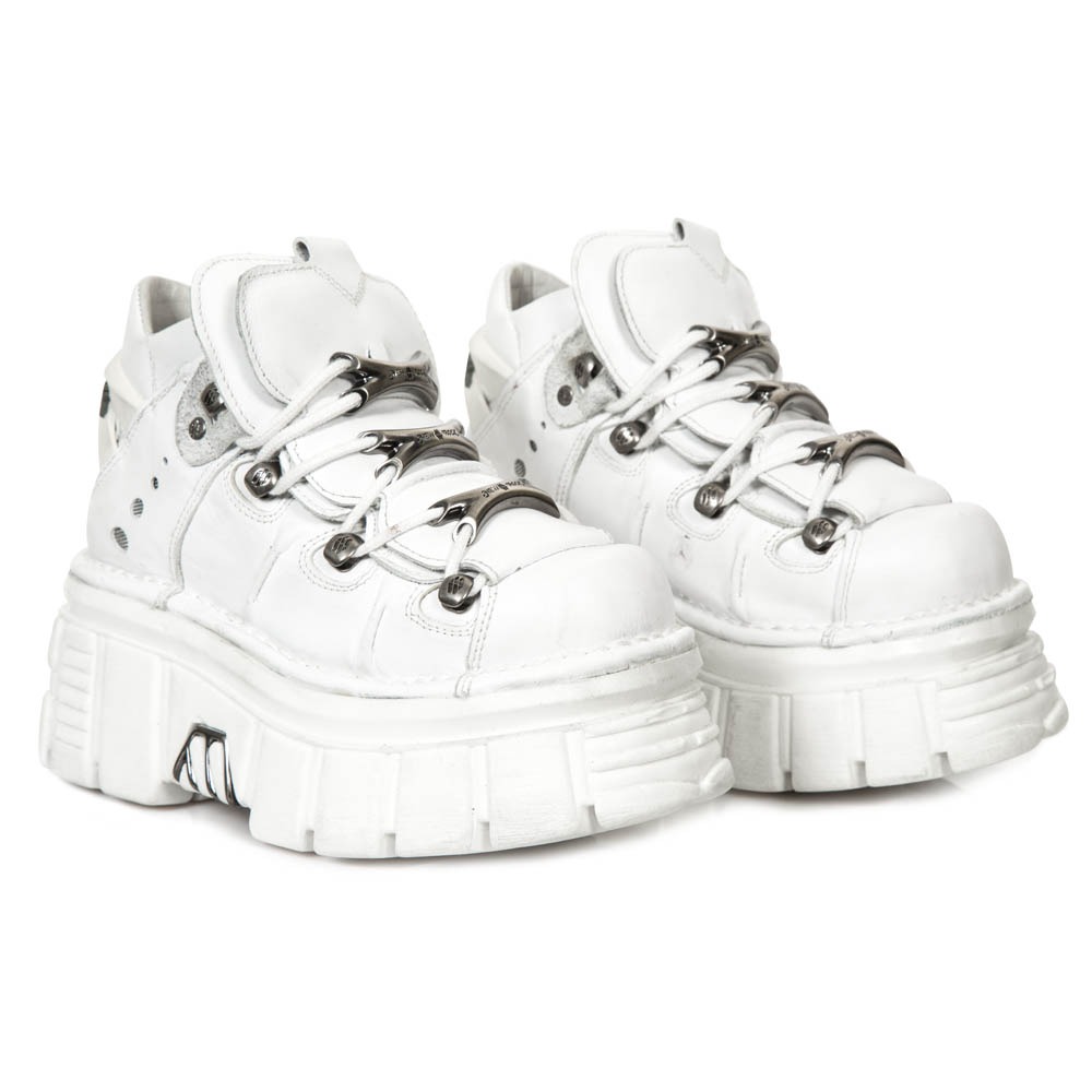 New Rock New Rock - M-106-S53 Plateausneaker - Weiß | Attitude