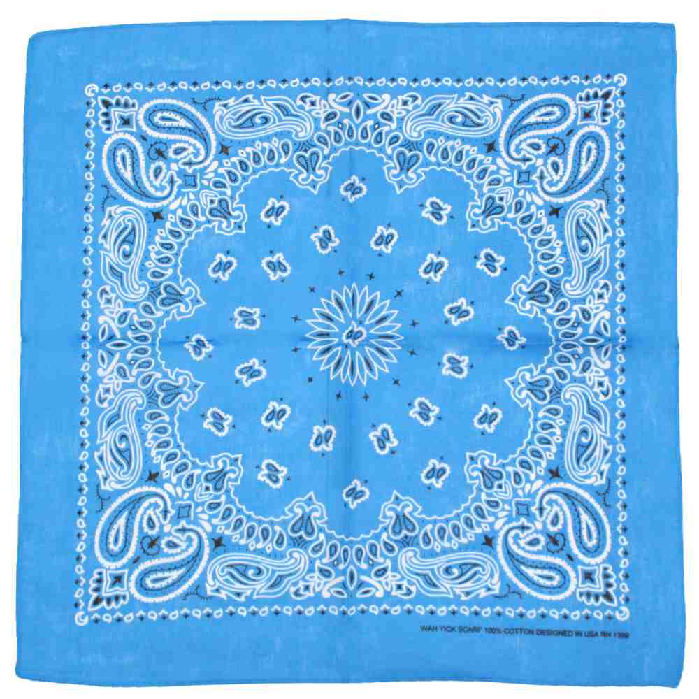 Nodding Tigers Cotton Silk Bandana