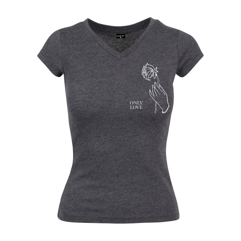 Mister Tee Damen-Shirt 'Everything Will Be Good' – Lässiges Basic Mit Statement-Print